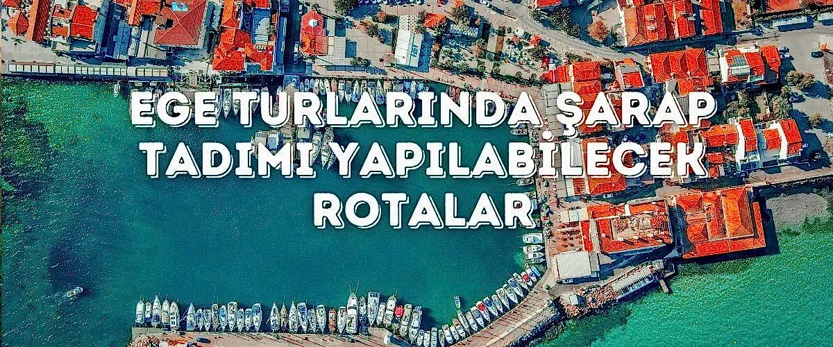 Ege Turlarında Şarap Tadımı Yapılabilecek Rotalar