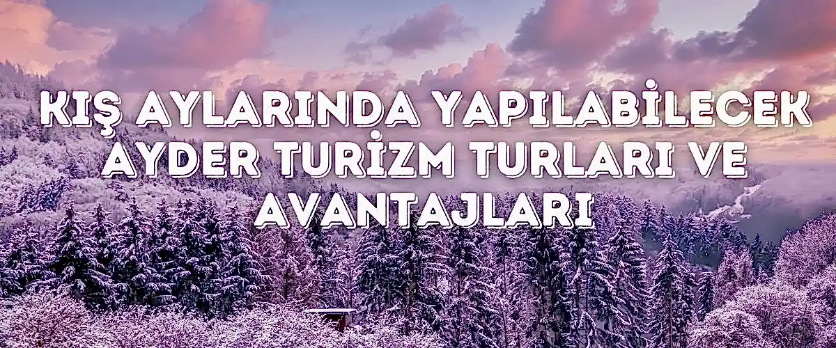 Kış Aylarında Yapılabilecek Ayder Turizm Turları ve Avantajları